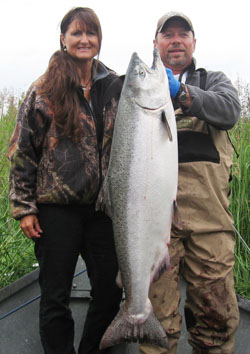 Kenai River Alaska Salmon Fishing